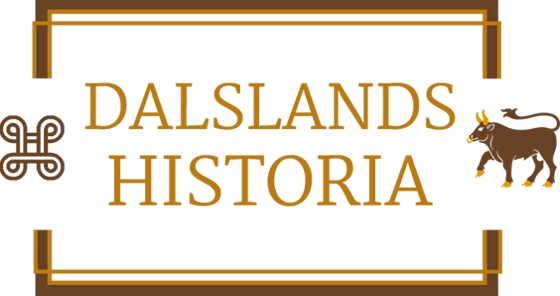 Logotyp för Dalslands historia.